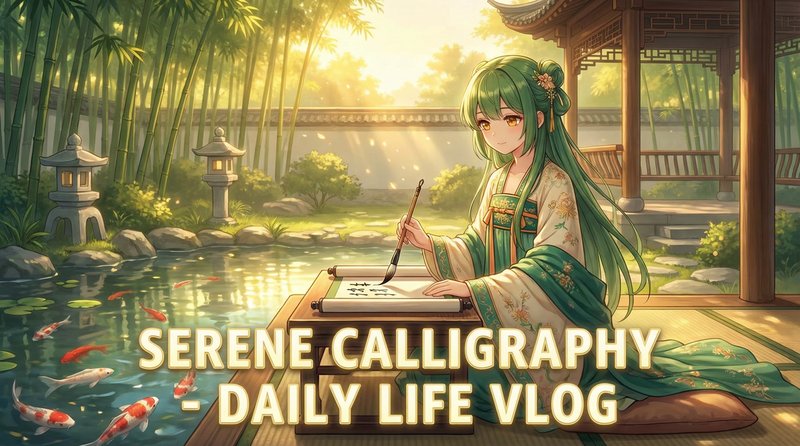 麻豆传媒动漫-国风书法